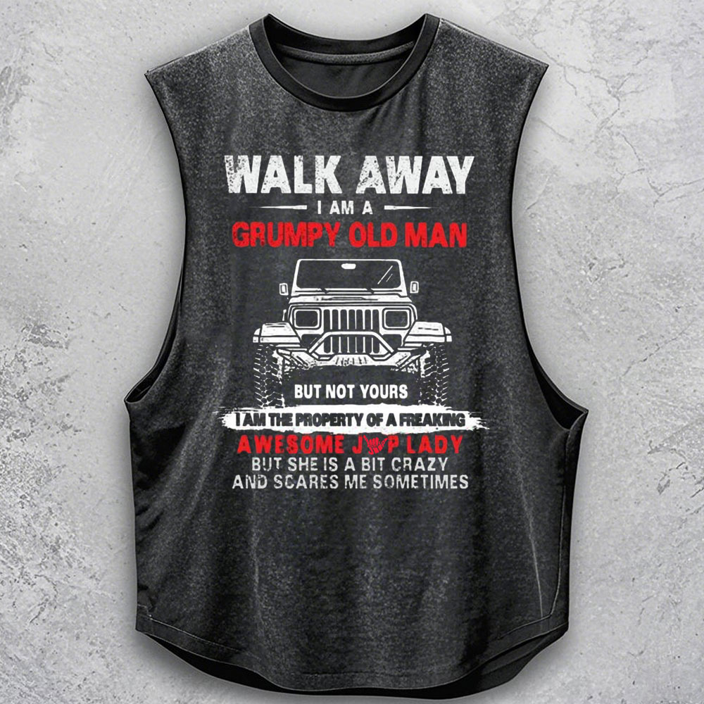 I Am The Property Of A Freaking Awesome Jp Lady Men Tank Top