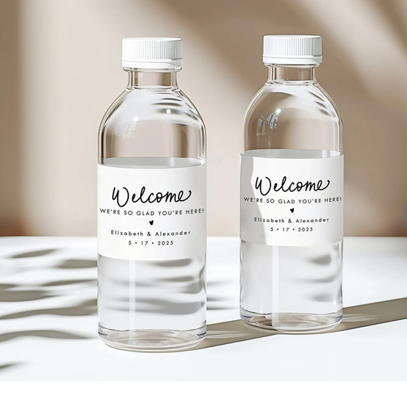Wedding Welcome Water Bottle Labels Water Bottle Sticker