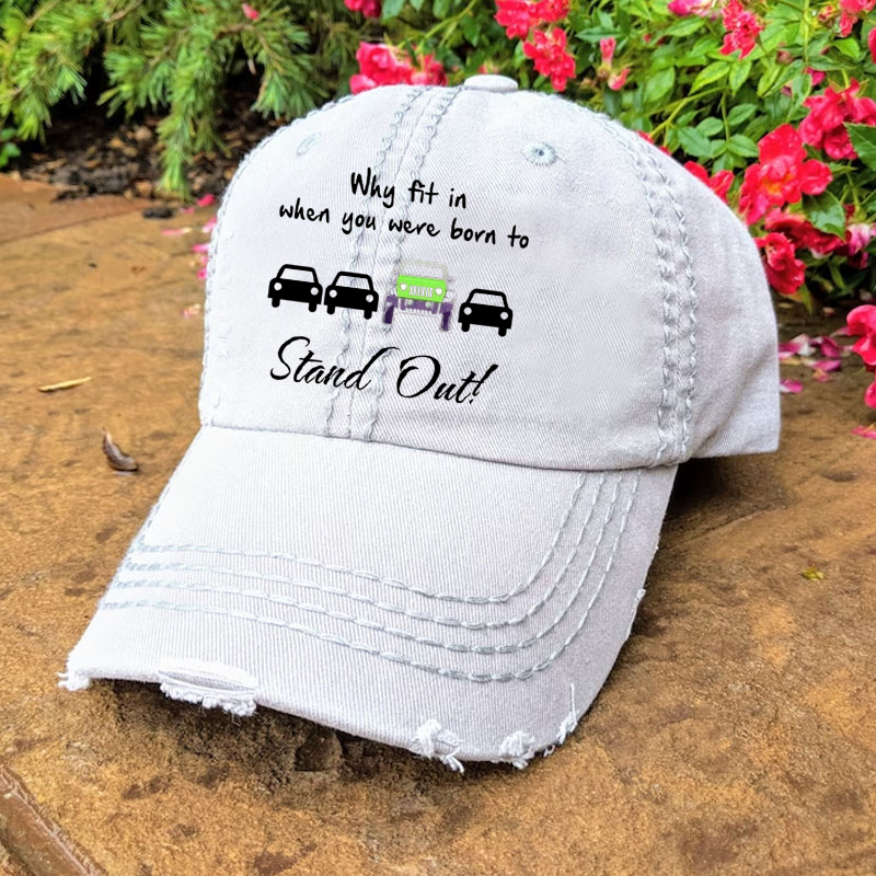 Why Fit In When You Were Born To Stand Out Jp Baseball Cap