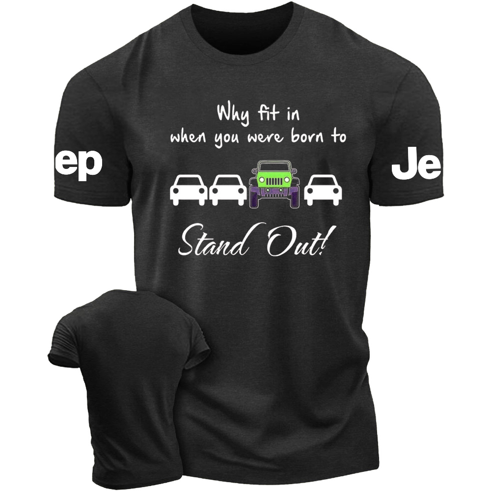 Why Fit In When You Were Born To Stand Out Jp T-Shirt