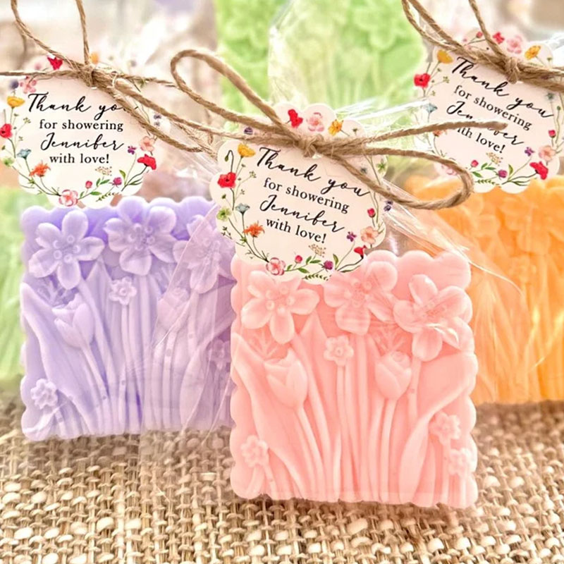 Wildflower Soap Favors Baby Shower Decor