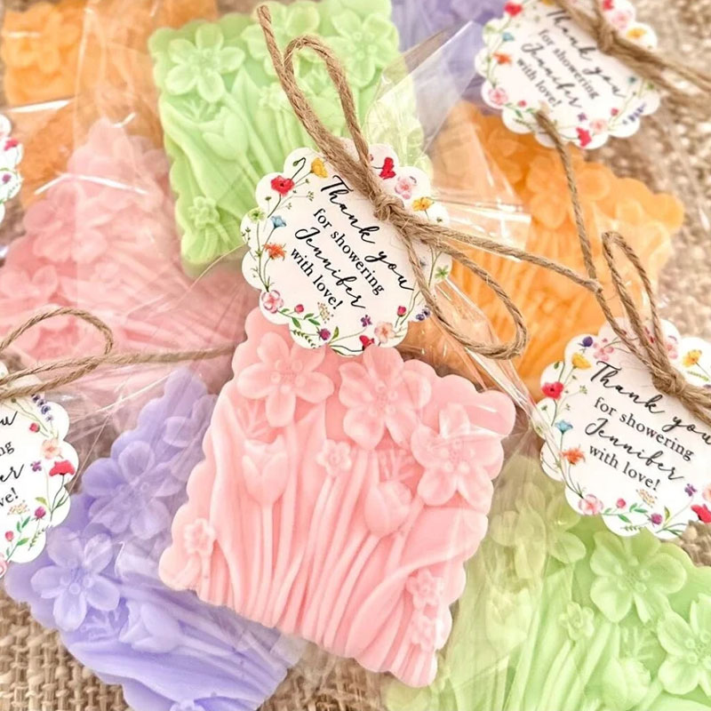 Wildflower Soap Favors Baby Shower Decor
