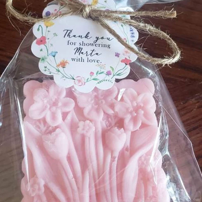 Wildflower Soap Favors Baby Shower Decor