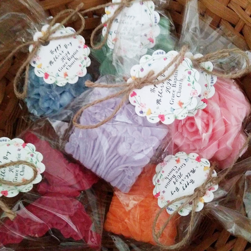 Wildflower Soap Favors Baby Shower Decor