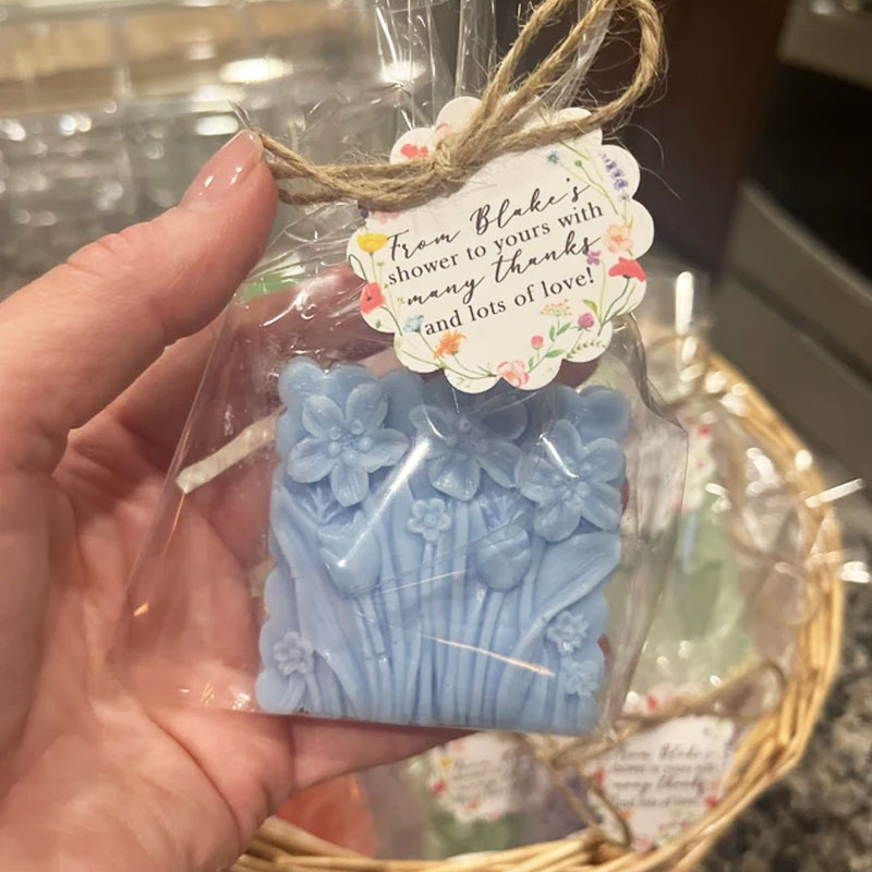 Wildflower Soap Favors Baby Shower Decor