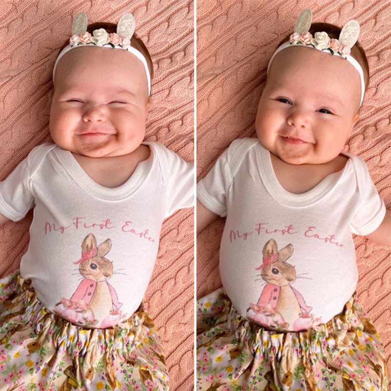 Baby Personalised My First Easter Outfit