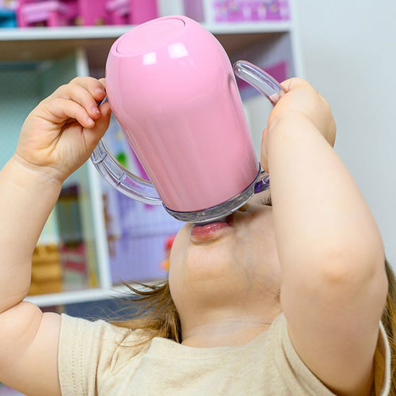 Custom 10 oz BPA Free Baby Unicorn Sippy Cup with Handle