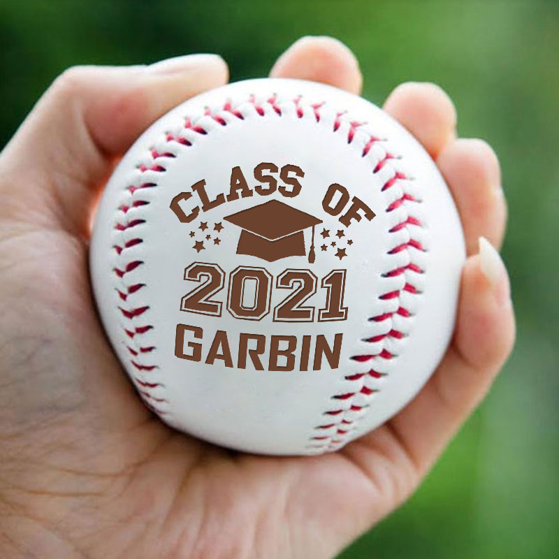 Custom Baseball/Softball University College Graduation Gift