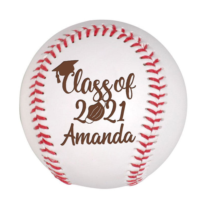 Custom Baseball/Softball University College Graduation Gift