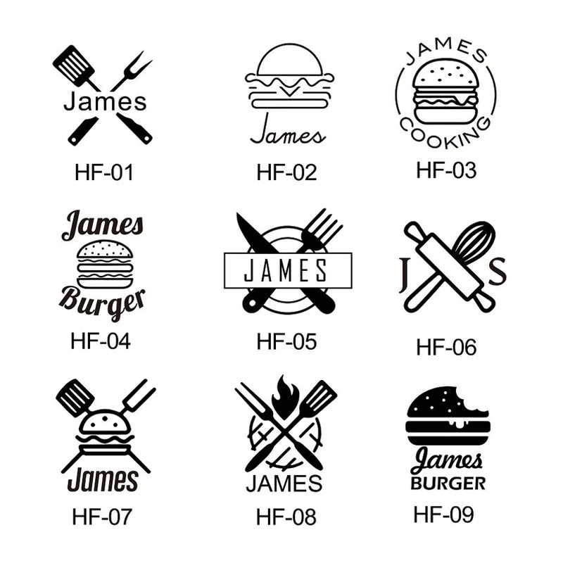 Personalized Food Branding Iron Signature Food Stamp for Bread