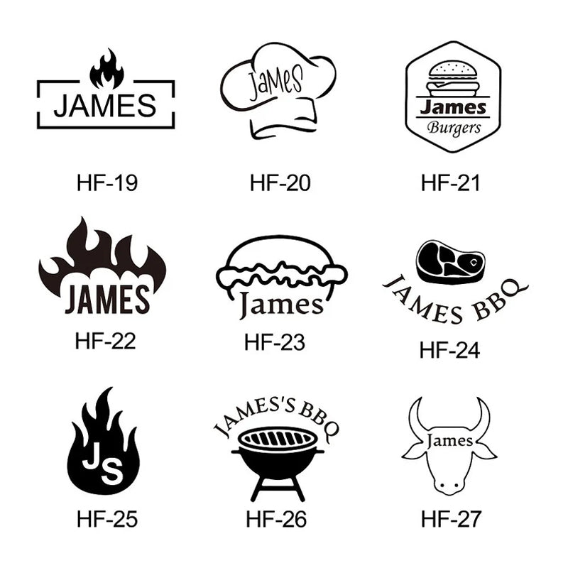 Personalized Food Branding Iron Signature Food Stamp for Bread