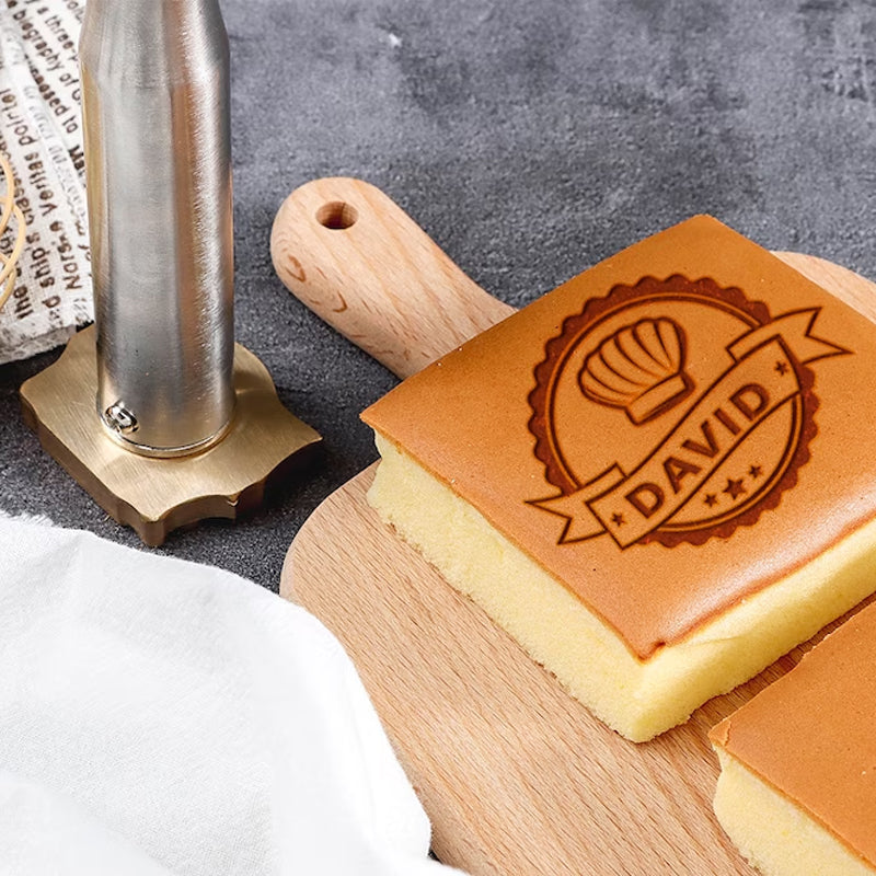 Personalized Food Branding Iron Signature Food Stamp for Bread