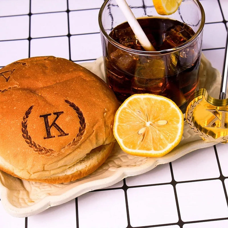 Personalized Food Branding Iron Signature Food Stamp for Bread