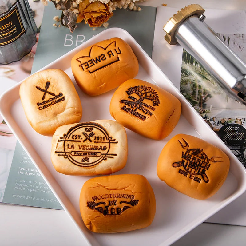 Personalized Food Branding Iron Signature Food Stamp for Bread
