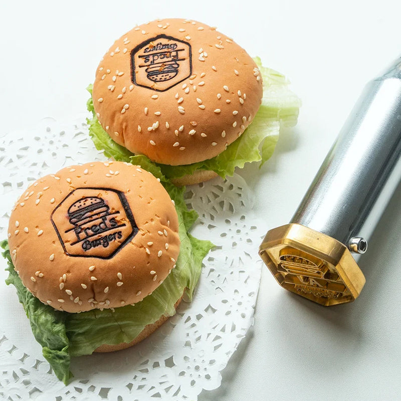 Personalized Food Branding Iron Signature Food Stamp for Bread