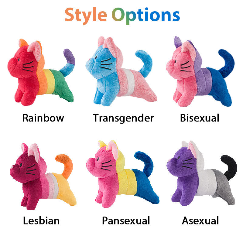 LGBT PRIDE Cats Rainbow Bisexual Transgender