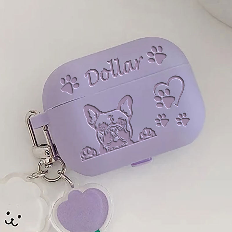 Custom Silicone Airpods Case with Dog or Cat