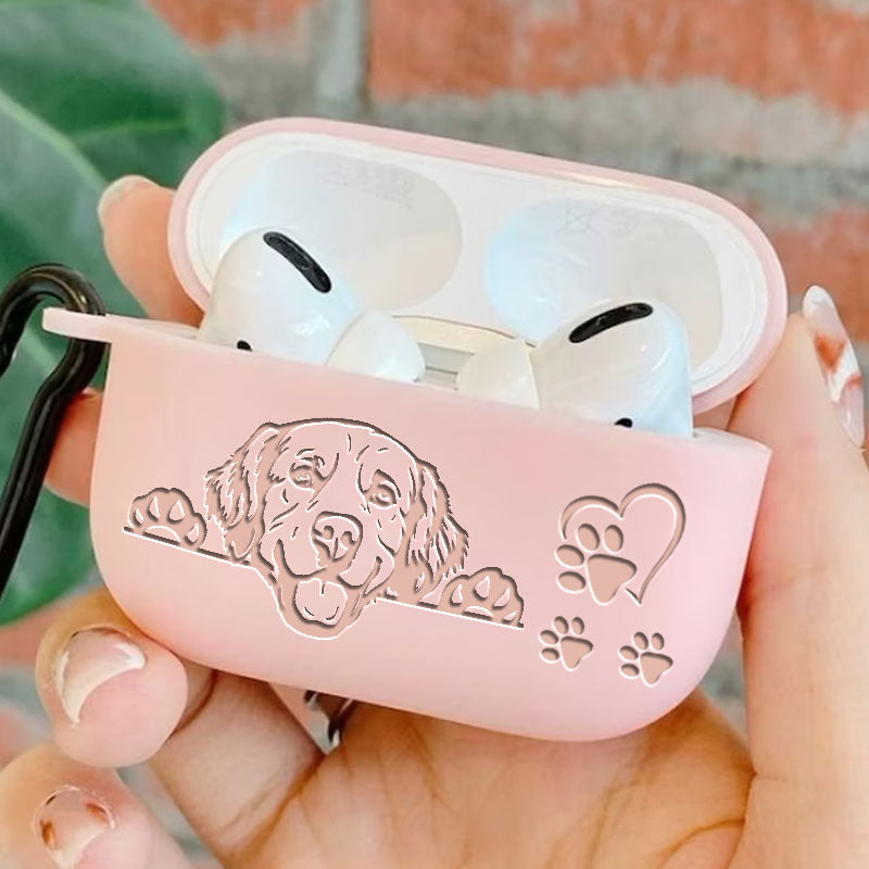 Custom Silicone Airpods Case with Dog or Cat