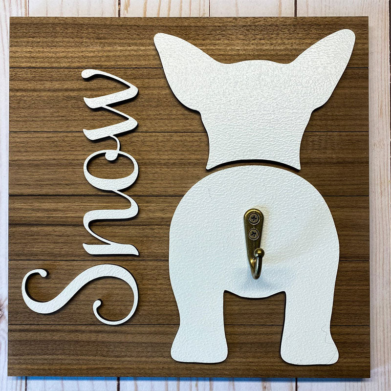 Customized Wooden Dog Leash Hook