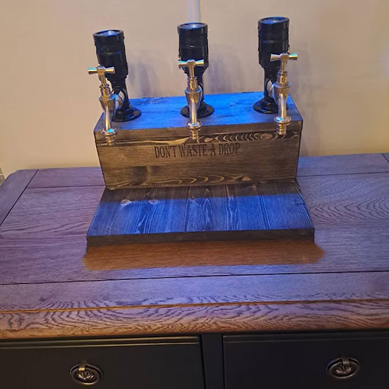 Personalized Wooden Dispenser, Custom Gift For Him