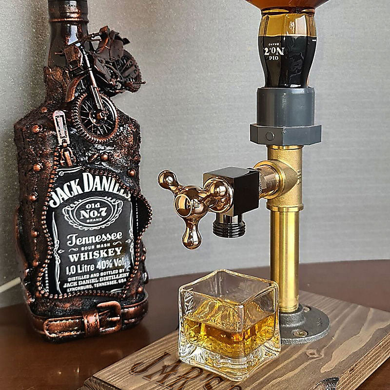 Personalized Wooden Dispenser, Custom Gift For Him