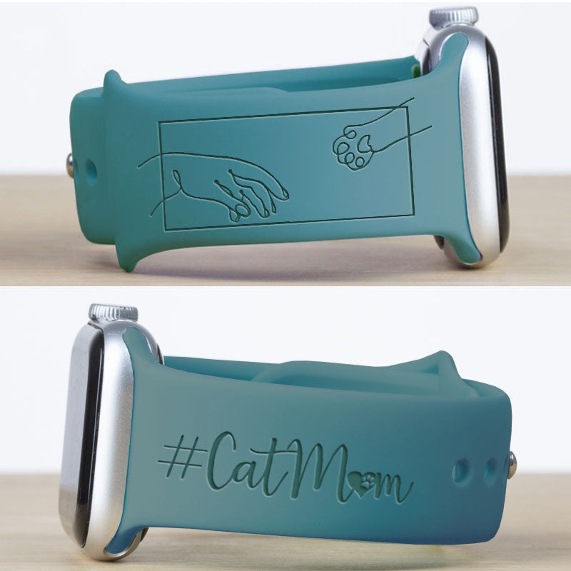 Funny Cat Mom Watch Band Cat Lover Gift