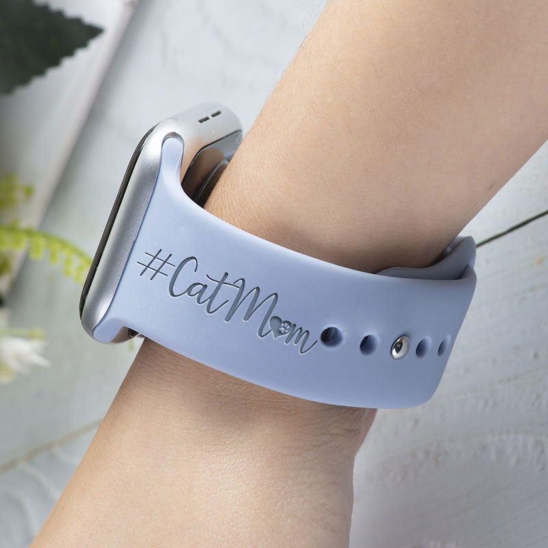 Funny Cat Mom Watch Band Cat Lover Gift