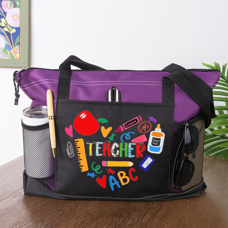 Heart Para Teacher Gift Tote Bag