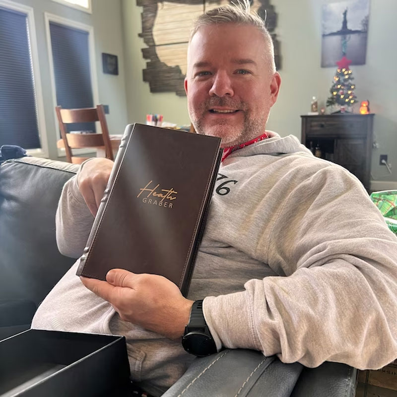 Travel Cigar Case Humidor with Accessories Personalized Leather