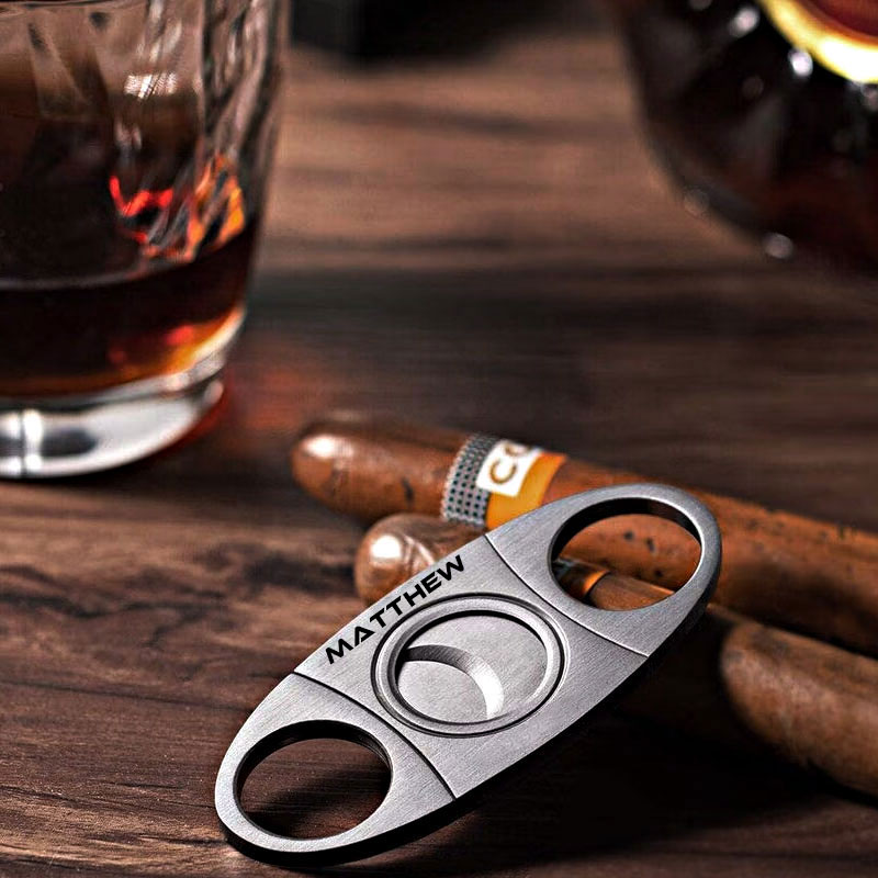 Custom Jp Lover Men's Cigar Humidor Case Leather Gift