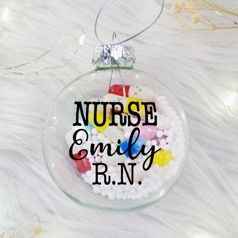 Nurse Christmas Ornament Health Care Worker Nursing Student Gift
