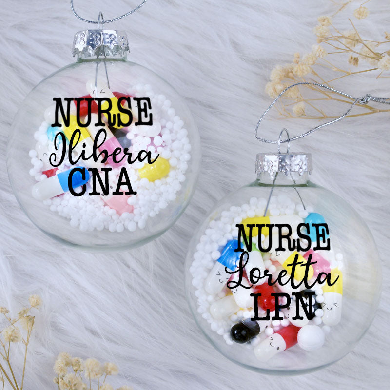 Nurse Christmas Ornament Health Care Worker Nursing Student Gift