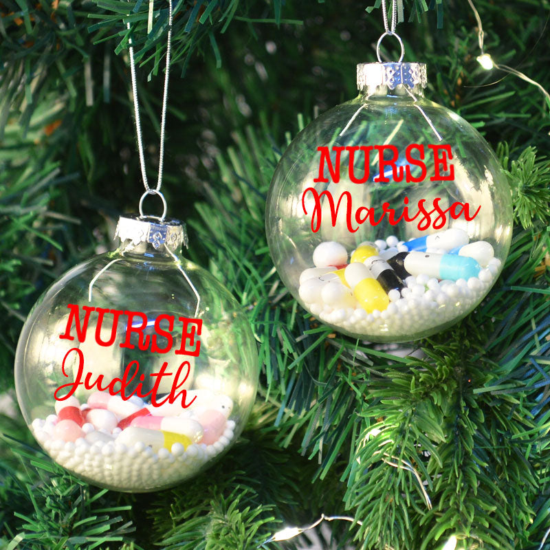 Nurse Christmas Ornament Health Care Worker Nursing Student Gift