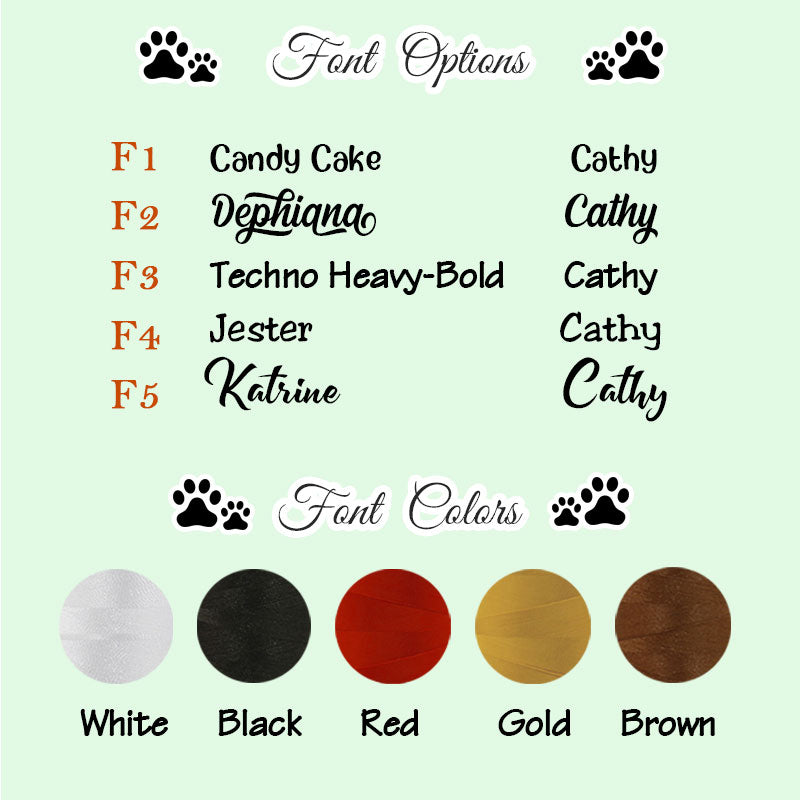 Personalized Dog Blanket Dog Gift Embroidery Paw(39.4����X27.5����)