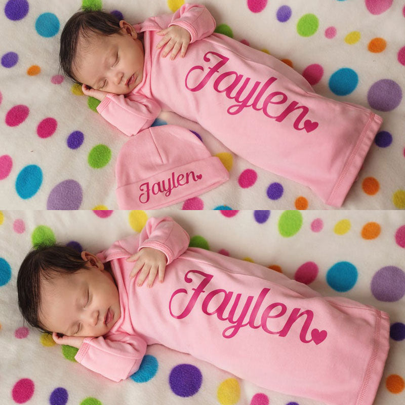 Personalized Newborn Coming Home Outfit Baby Shower Gift
