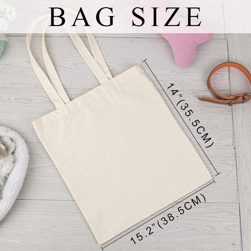 Personalized Pet Bag Dog Mom Canvas Bag Dog Breed