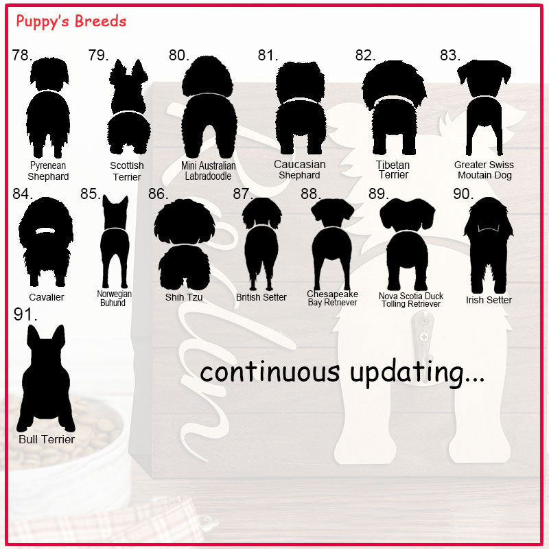 Customized Wooden Dog Leash Hook