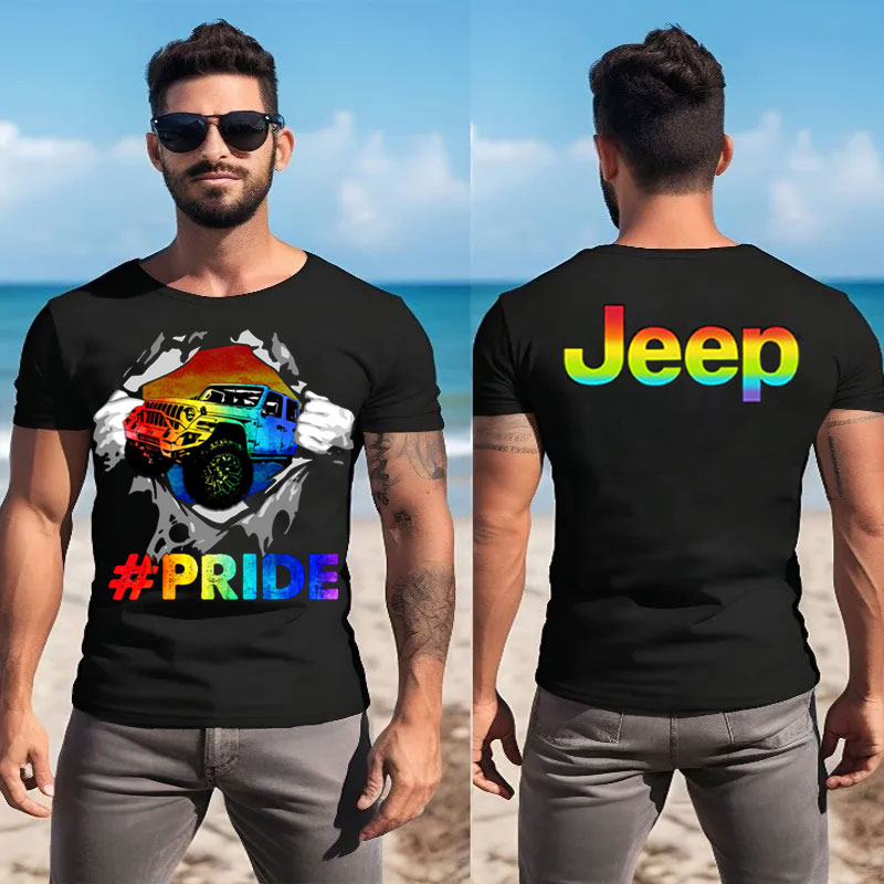 Jeep #Pride LGBT For Jeep Lover Tshirt