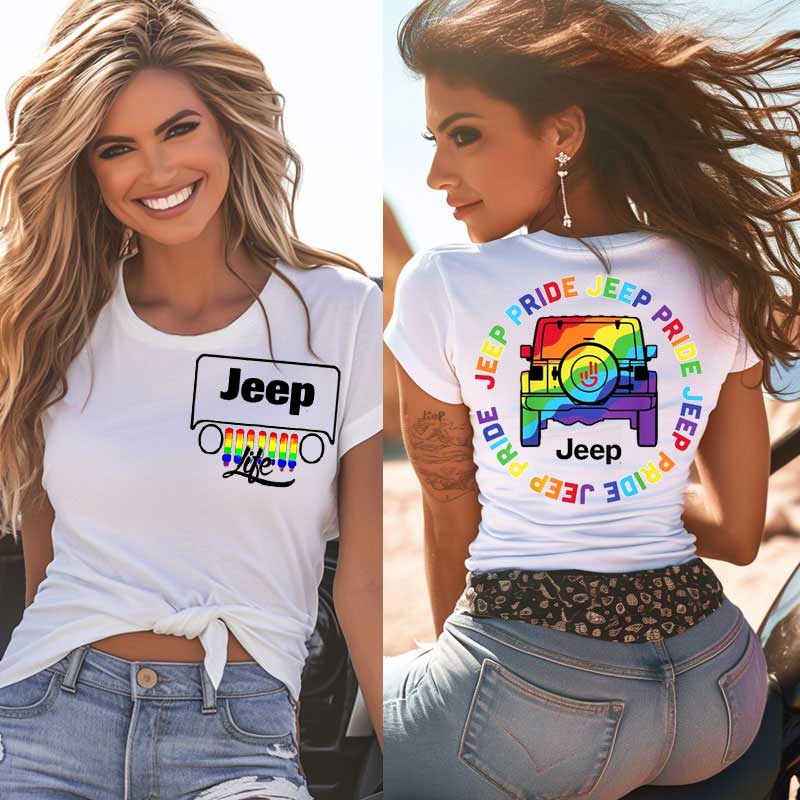 Pride LGBT Jeep Life Tshirt