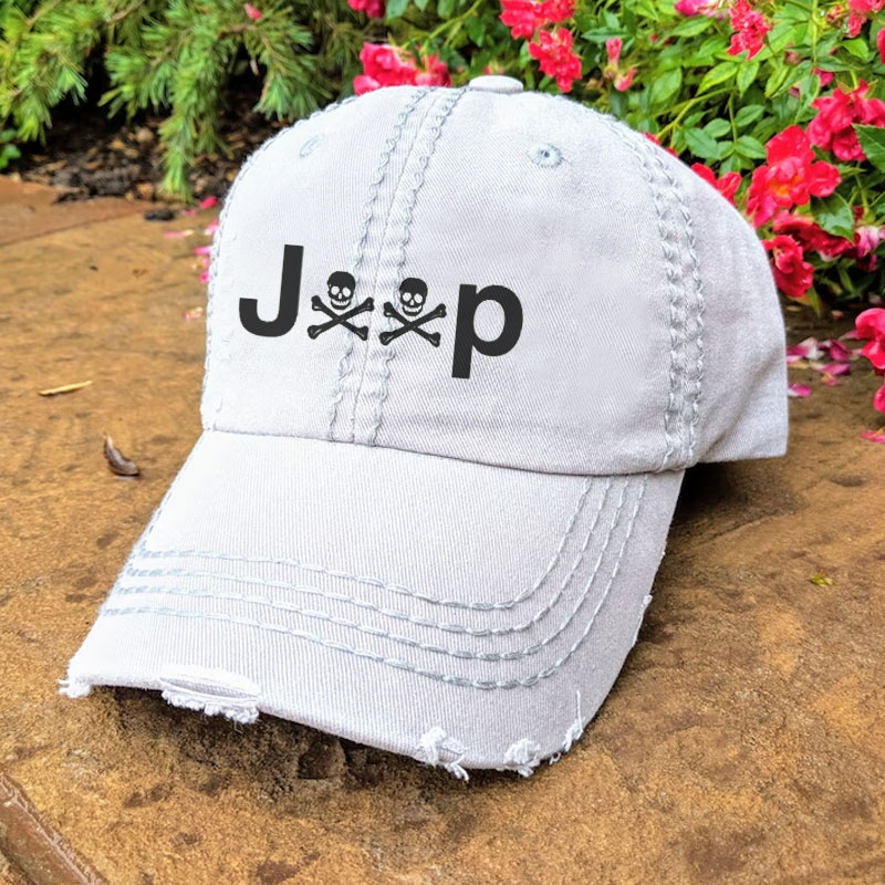 Jeep Skull - Baseball Cap
