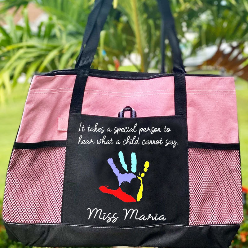 Special Education Teacher Bag Autism Awareness Gift