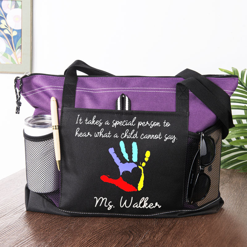 Special Education Teacher Bag Autism Awareness Gift