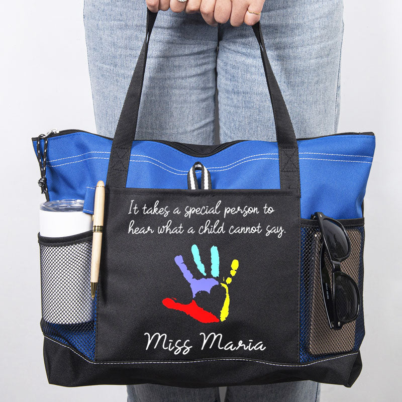 Special Education Teacher Bag Autism Awareness Gift