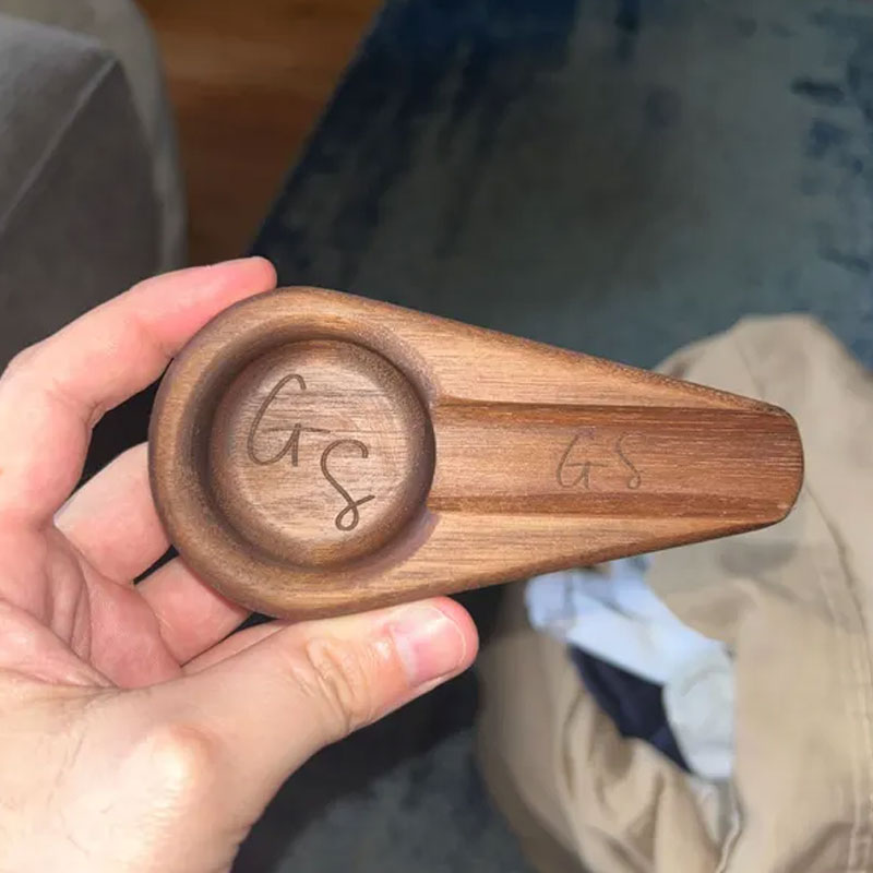 Walnut Cigar Ash Tray, 5 Styles, Monogram Cigar Ash Tray