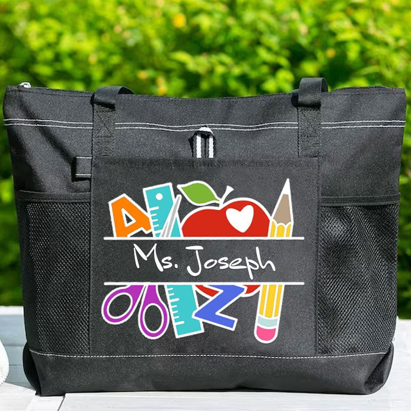 Teacher Tote Bag Teacher Appreciation Gift