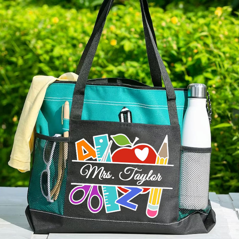 Teacher Tote Bag Teacher Appreciation Gift