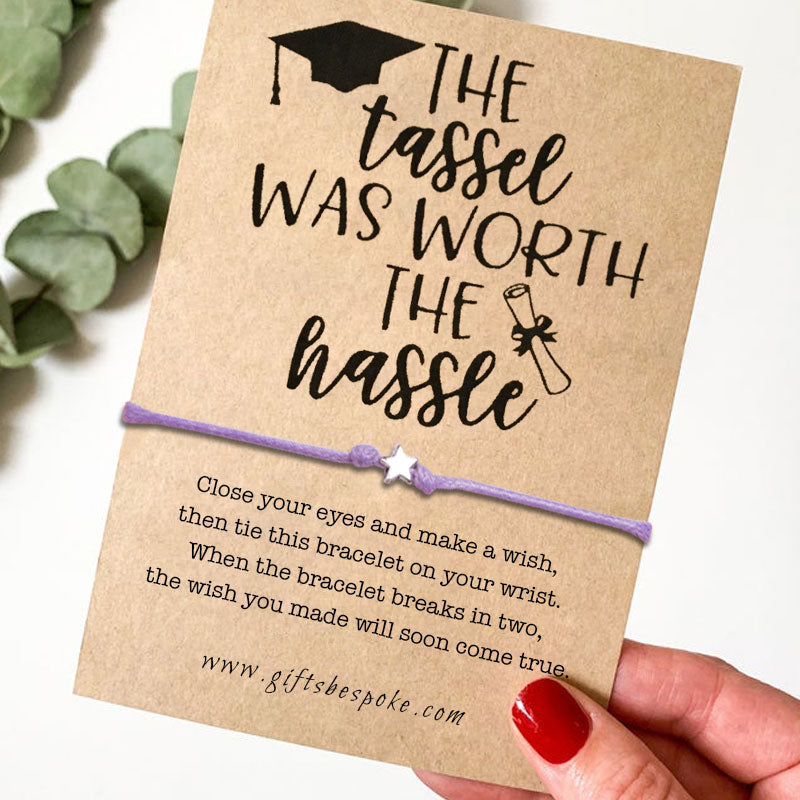 Wish Bracelet Graduation Gift for Seniors