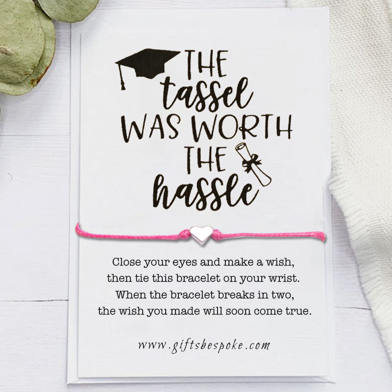 Wish Bracelet Graduation Gift for Seniors