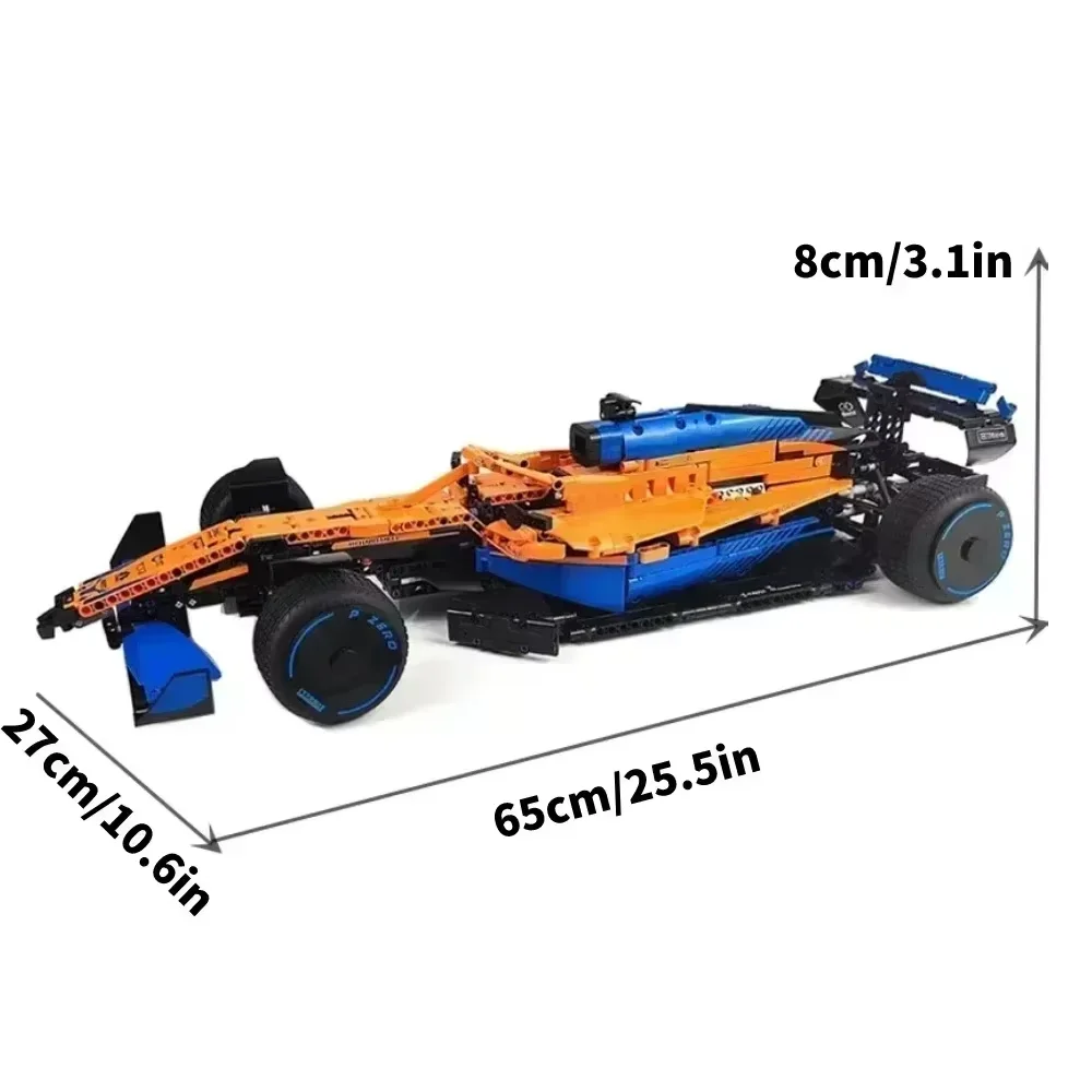 1642Pcs Technical Racing Car Building Block Toy Brick Sport Vehicle Model Toy Adult