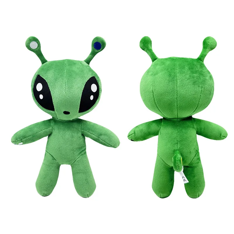 30cm Green Alien Plush Toy Monsters Horror Doll Boys Girls Soft Toys Stuffed Throw Pillow kids gifts